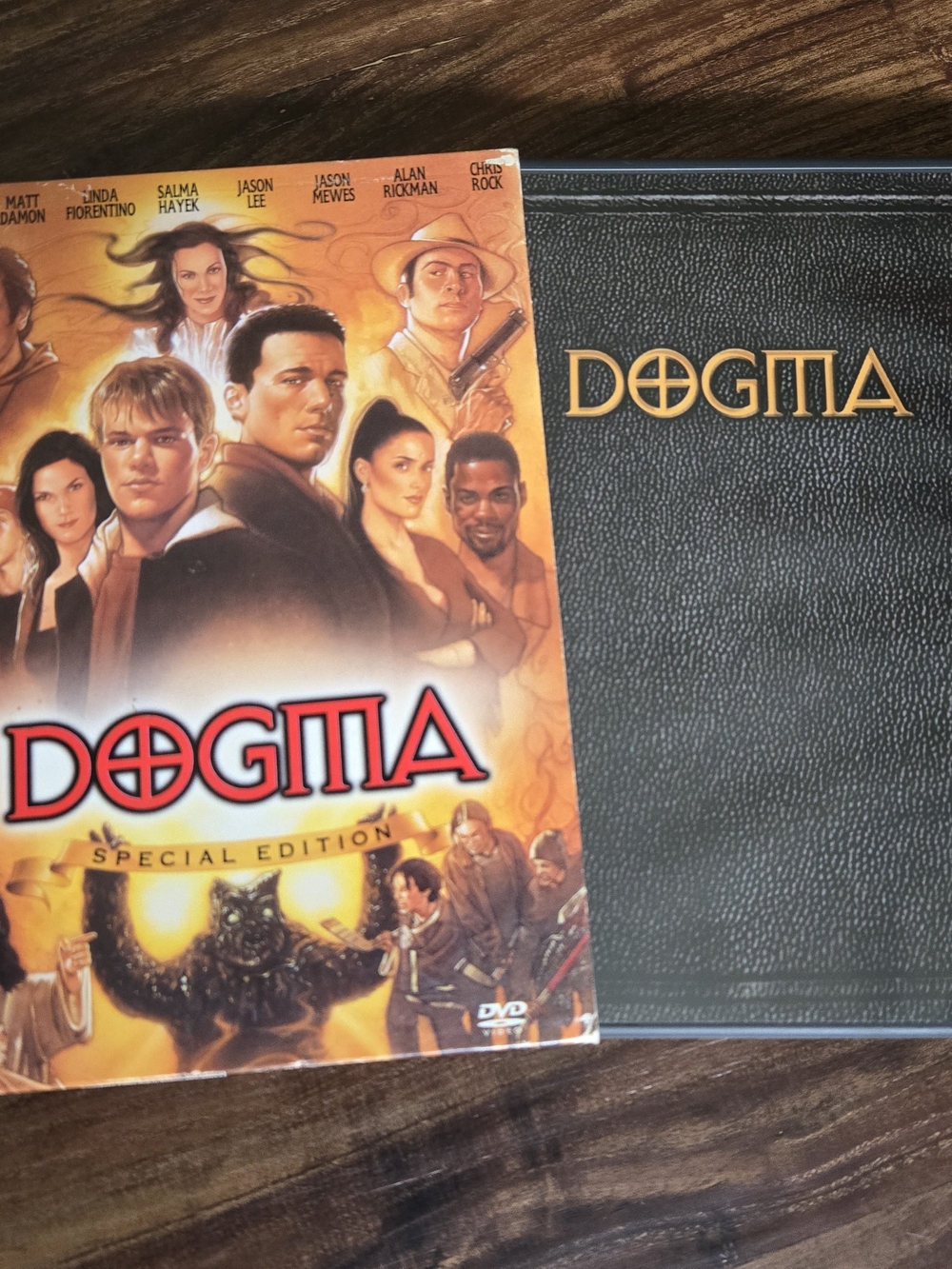 Dogma Special Edition DVD with Slipcase - Black & Orange